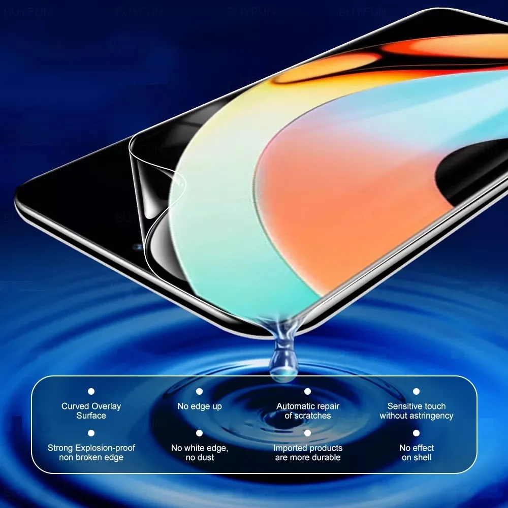 Гидрогелевая пленка для Motorola Moto G10 G20 G30 G50 G60 G60S G31 G41 G51 G71 G100 Высококачественная