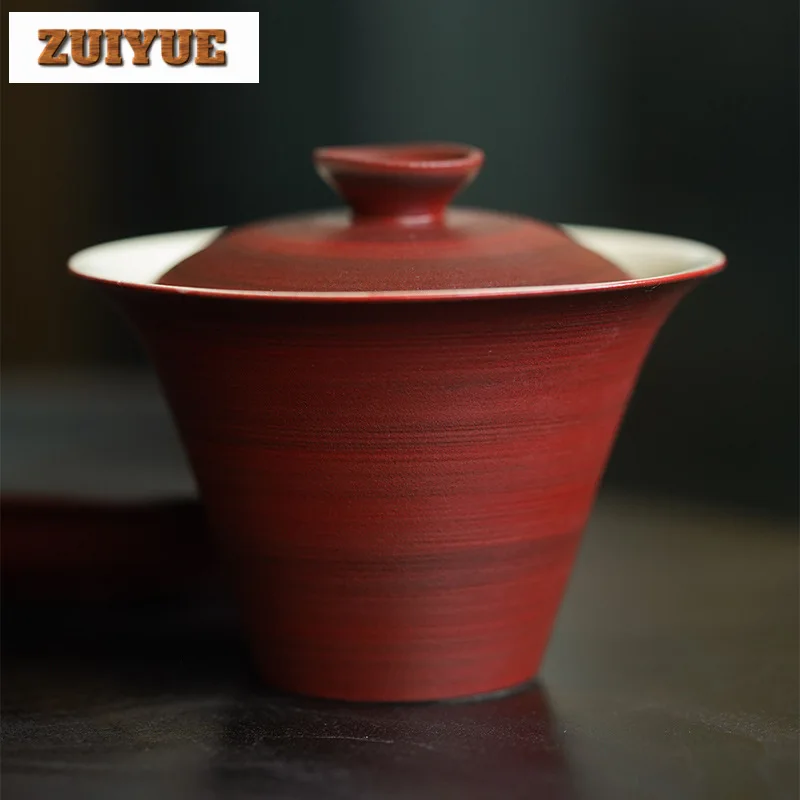 Китайская керамическая чаша для чая Gaiwan 150 мл | AliExpress