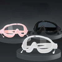 swimming goggles large frame waterproof and anti fog new glasses equipment men and women eye protection swimming glasses