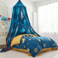 baby crib bed tent hung dome mosquito net baby boy room decor kids bed canopy tent outer space