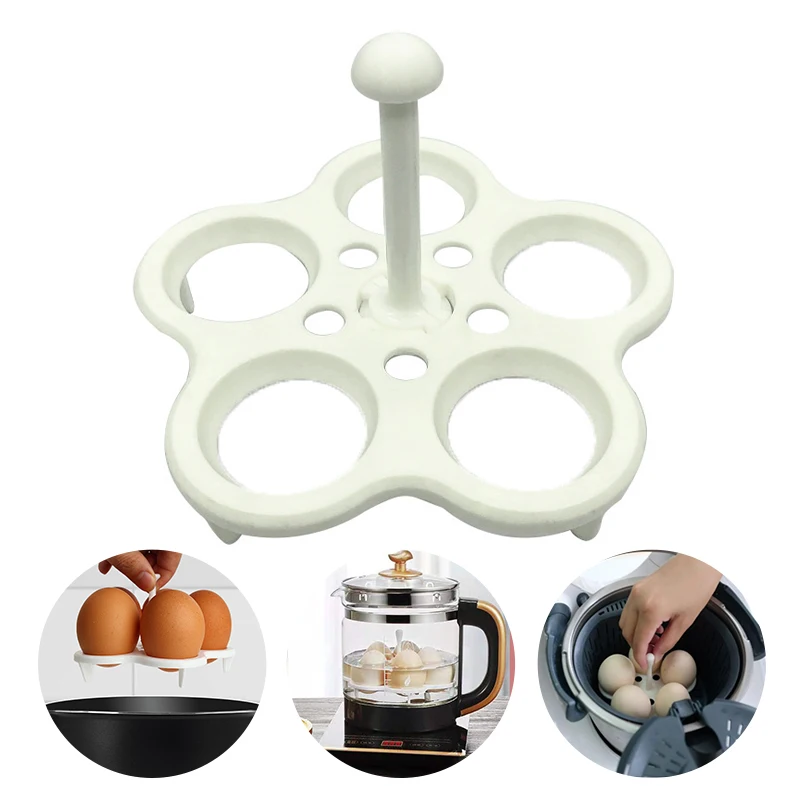 

Steam Egg Rack Multifunction Steamer Tray Egg Cooker Removable Easy To Operate Pot Steamer Tray Stand Kitchen Tool Accessories