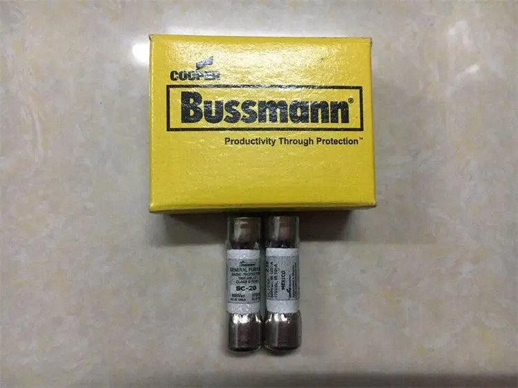 

Бесплатная доставка, 10 шт., Φ время, SC-20, 10X35 American BUSSMANN, подлинный 20A600VAC