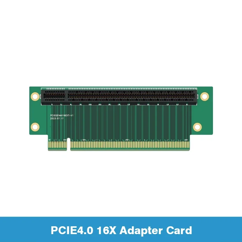 PCIE 4 0 16X 90-градусный угловой адаптер переходная карта PCI Express x16 для небольшого