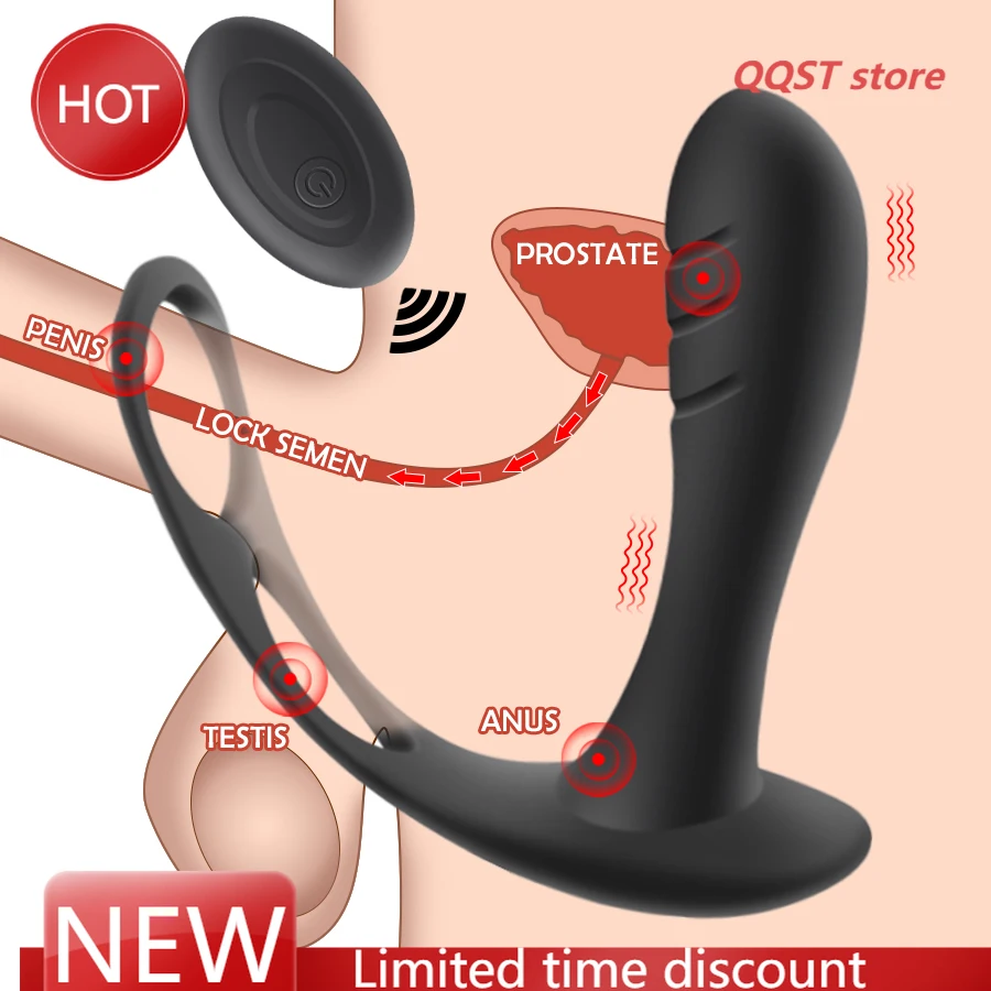 Анальная пробка беспроводной контроль износ силиконовый стимулятор массажер