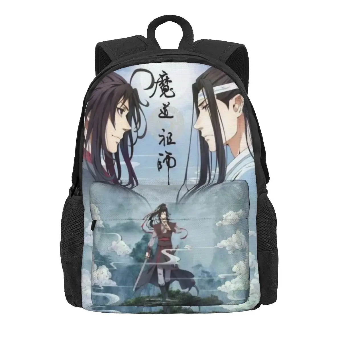 

Mo Dao Zu Shi Women Backpack 3D Student School Bag Fanart Laptop Rucksack Boys Girls Large Capacity Polyester Rucksack