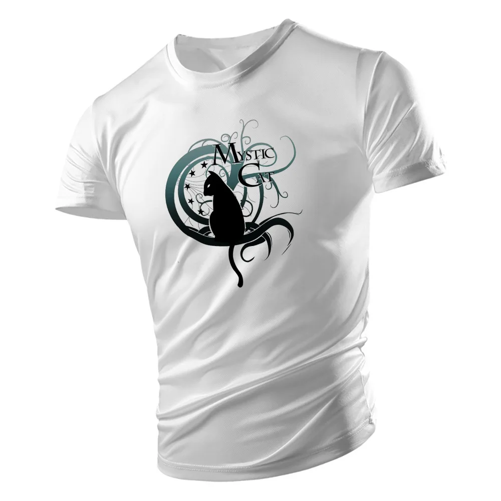 

Футболка мужская оверсайз с коротким рукавом и принтом животных