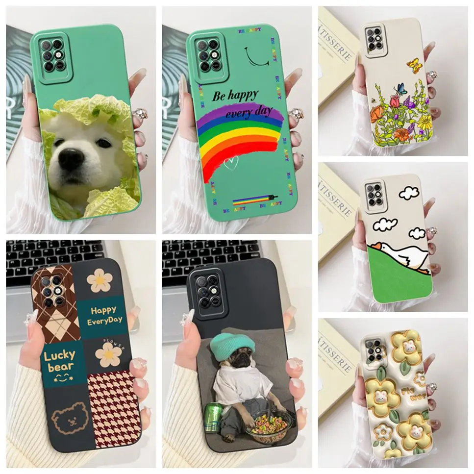 Противоударный мягкий чехол-бампер из ТПУ для телефона Infinix Note 8i X683 X683B