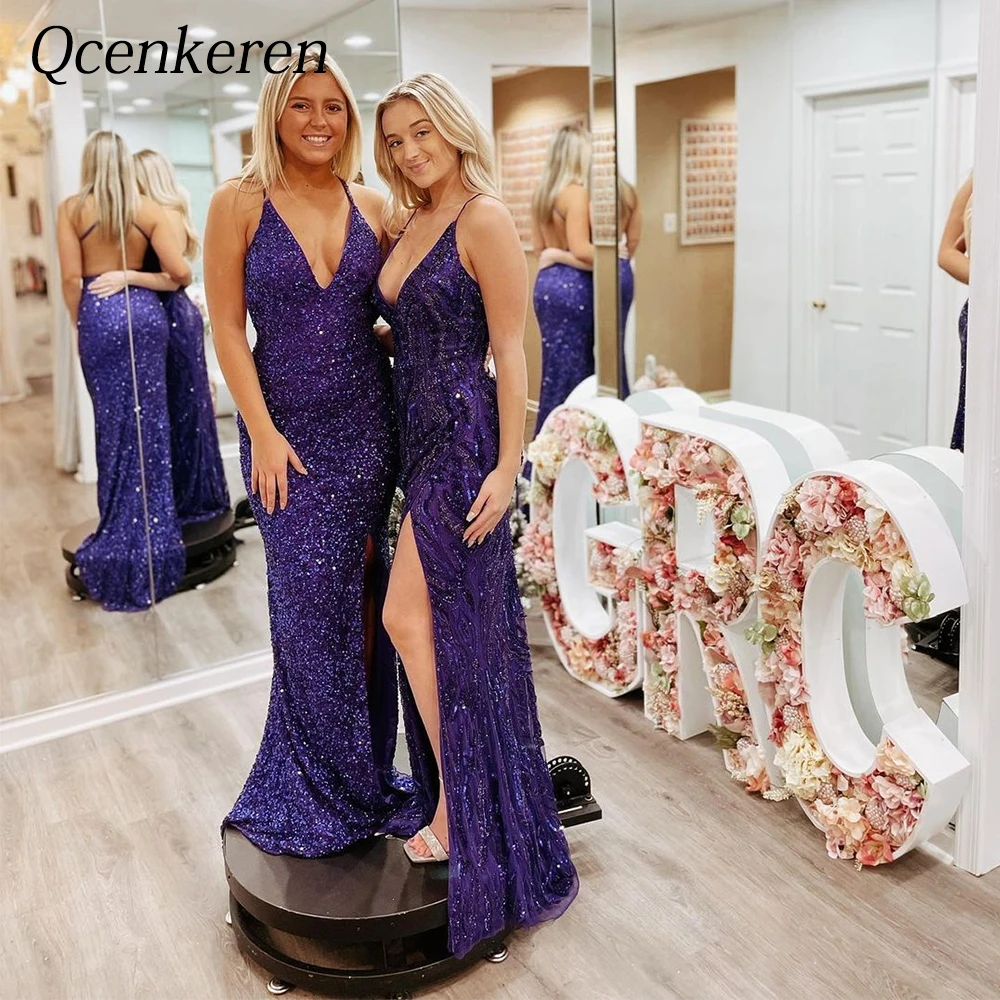 

V-Neck Evening Formal Sheath Bespoke Occasion Mermaid Party Dresses Court Train Gowns Women Robes de Soirée 2022