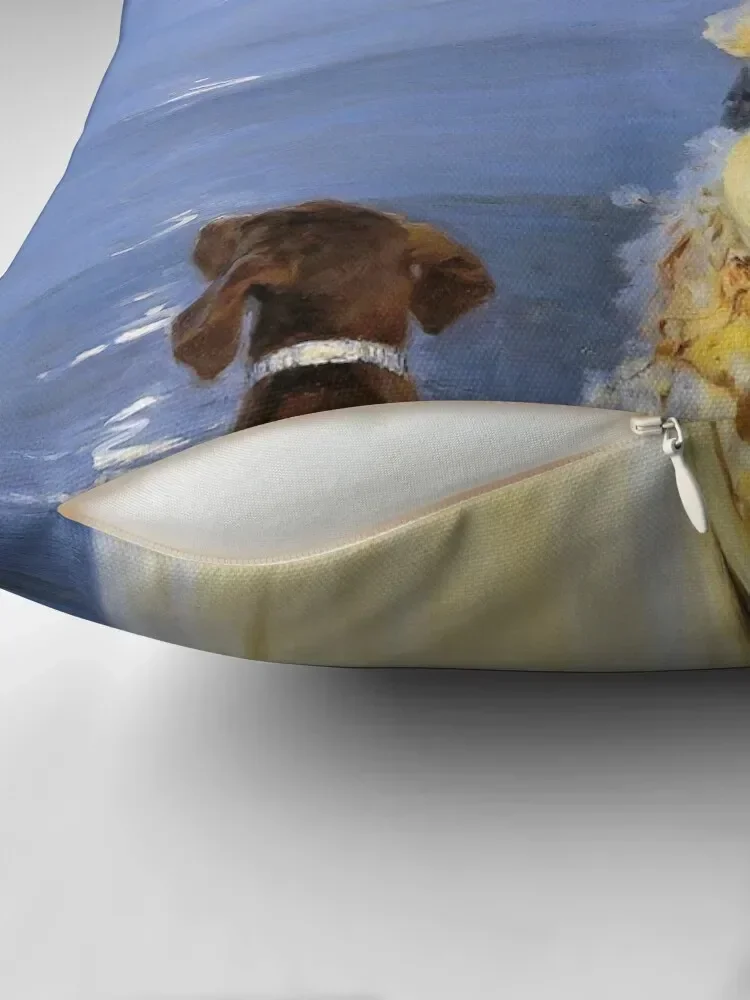 Декоративная подушка Peder Severin Kroyer - Summer evening at Skagen 30x30 см