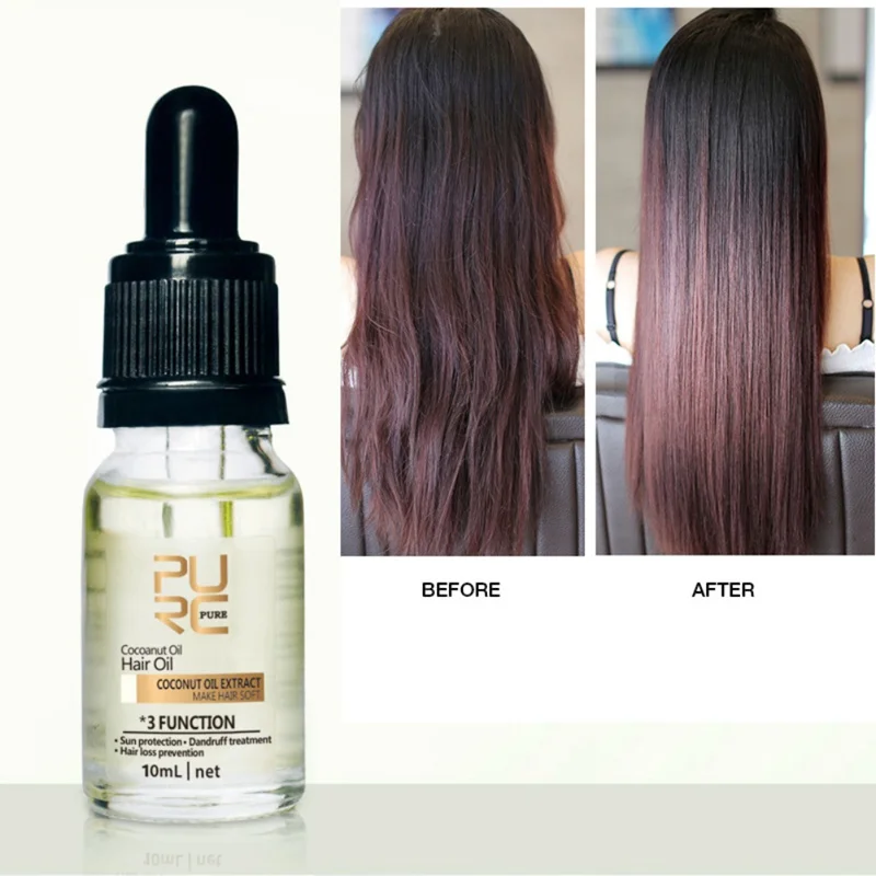 

Кокосовое масло для лечения кожи головы, 10 мл