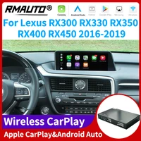 rmauto wireless apple carplay for lexus rx rx300 rx330 rx350 rx400 rx450 2016 2019 android auto mirror link airplay car play