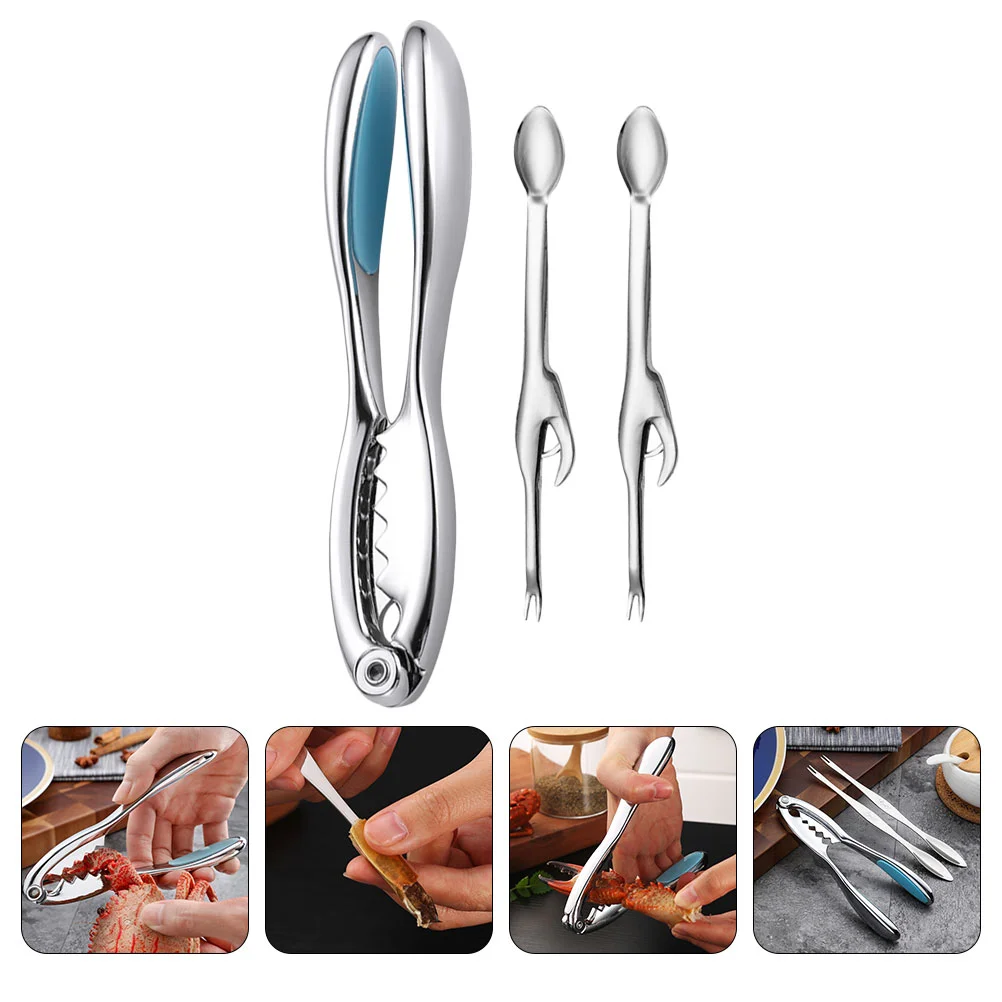 

1 Set Handheld Clip Useful Opener Clamp Kitchen for Seafood Kitchen Restaurant