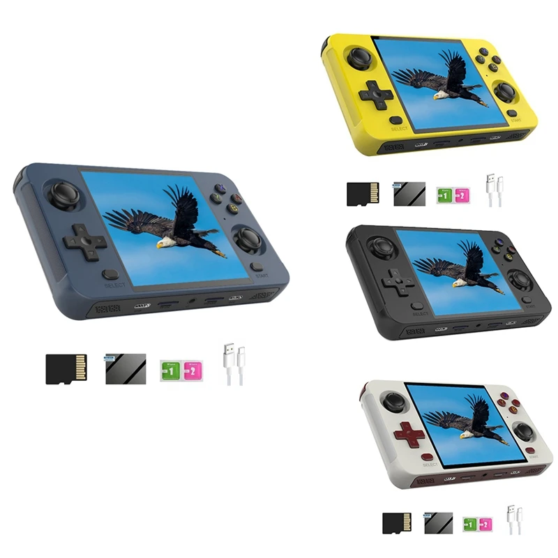 R40S Ретро игровая консоль 16 ГБ + 64 Wi-Fi BT Linux Поддержка для GBA GBC PSP PS1 N64 DC NDS ARCADE Simulator