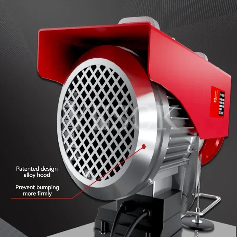 Электрическая таль 220 В кран Бытовой небольшой Портативный с дистанционным