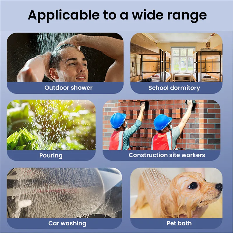 Портативная электрическая Душевая насадка перезаряжаемый распылитель для душа