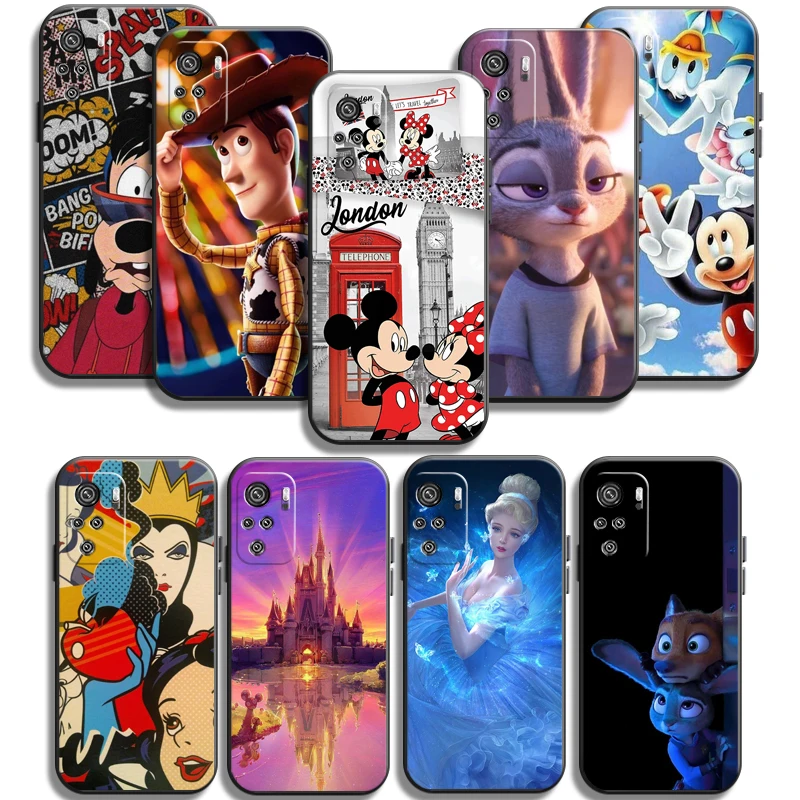 

Disney Cartoon Phone Cases For Xiaomi Redmi Note 9T 9A 9T 8A 8 2021 7 8 Pro Note 8 9 Carcasa Soft TPU Coque