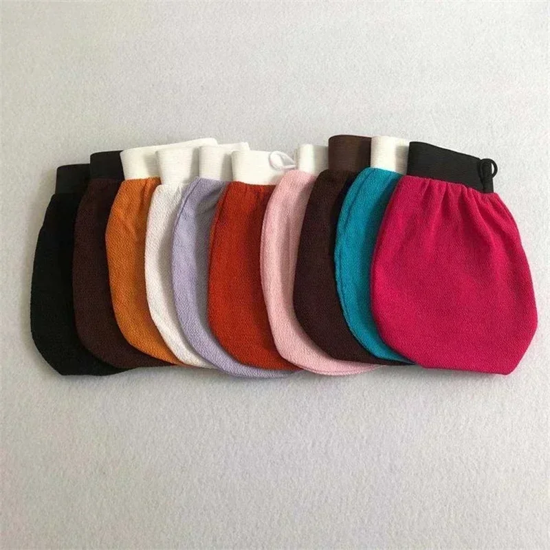 1 шт. высококачественные марокканские перчатки-скрабы с гамаком отшелушивающие