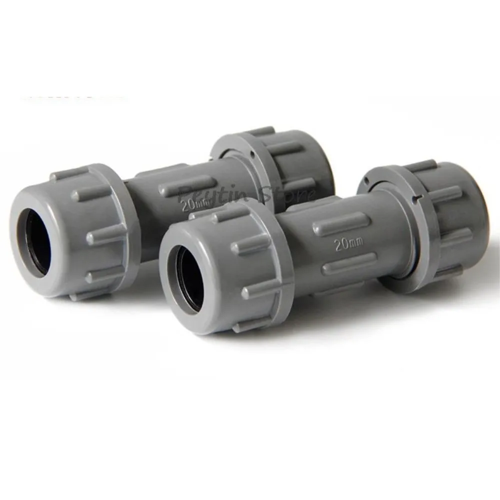 1 шт. внутренний диаметр 20/25/32/40/50 мм быстроразъемная труба для подачи воды из ПВХ