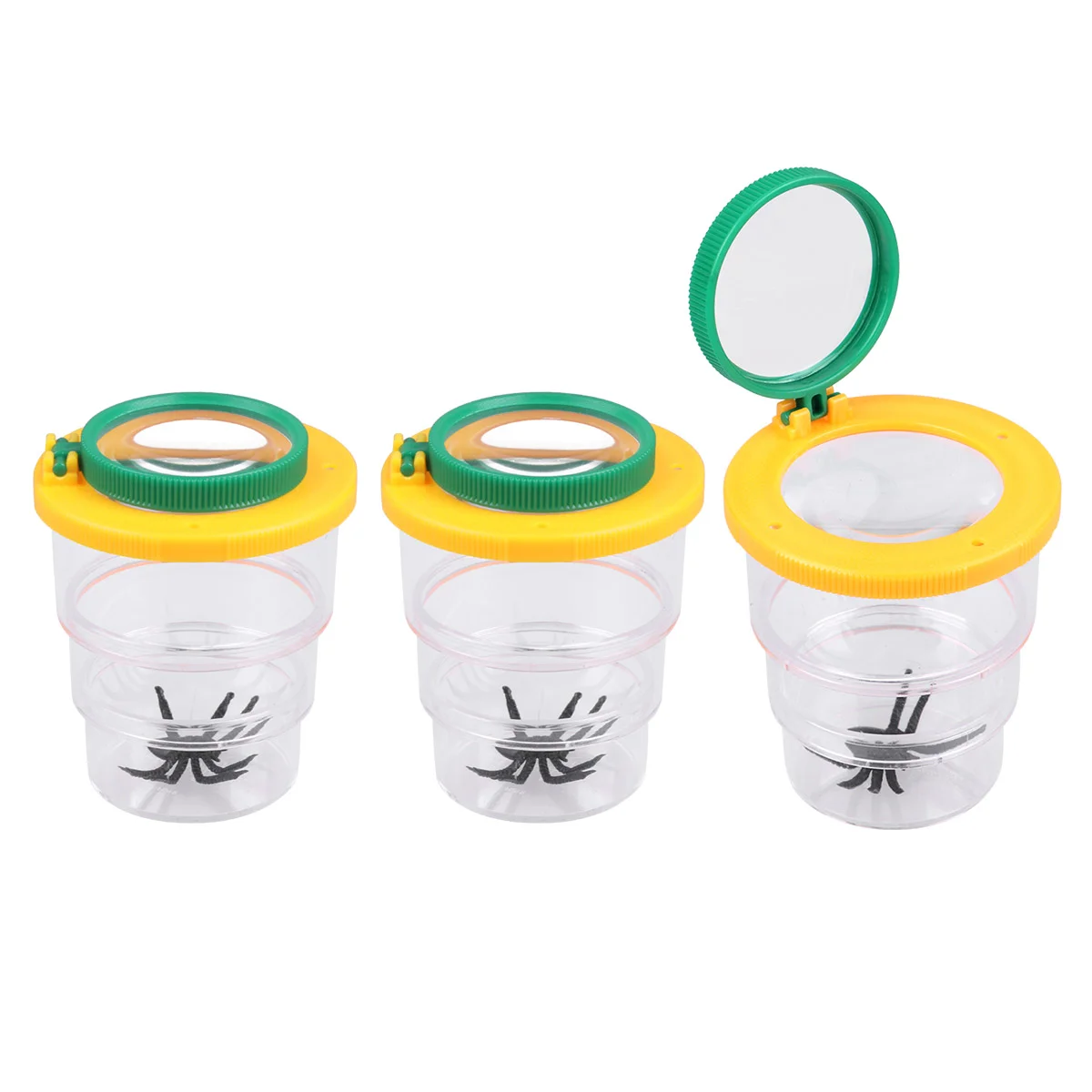 

3 PCS Insect Magnifier Kids Viewer Magnifying Bug Observer Exploration Toy Student Use Toys for girls