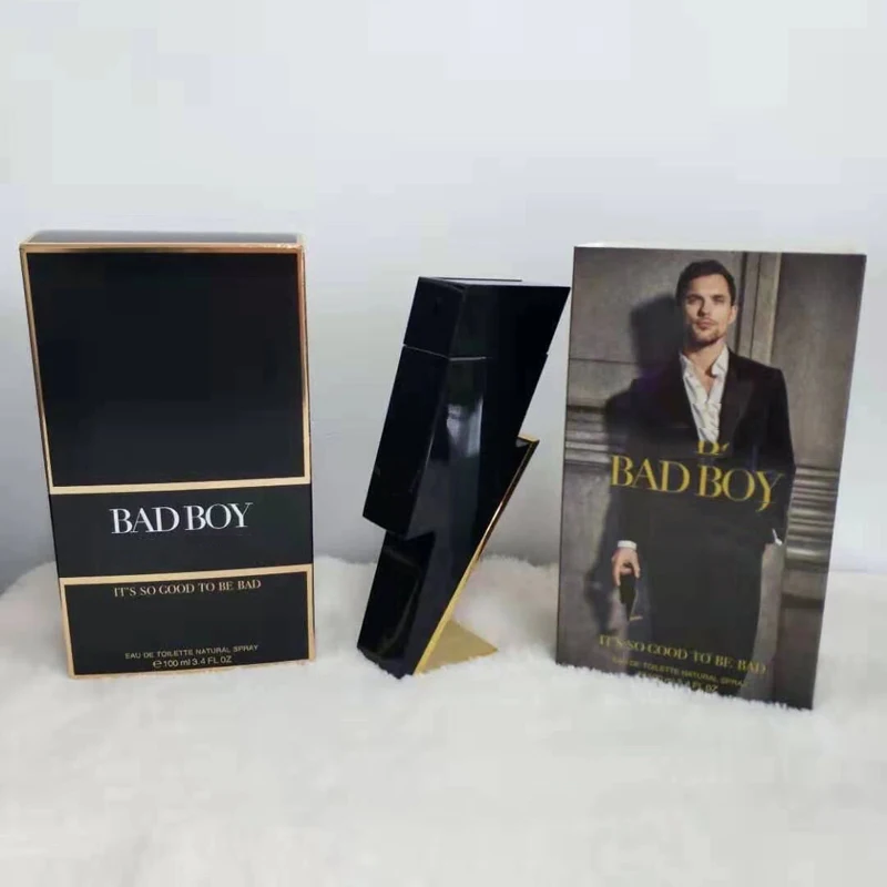 

Hot Brand Perfume For Men Long Lasting Original Parfum Spray Bottle BAD BOY Classic Cologne Gentleman Fragrance Perfume