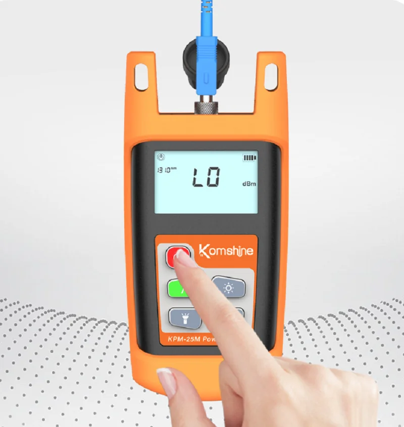 Komshine KLS-25M/KPM-25M Волоконно-оптический лазерный источник 1310/1550 нм Измеритель