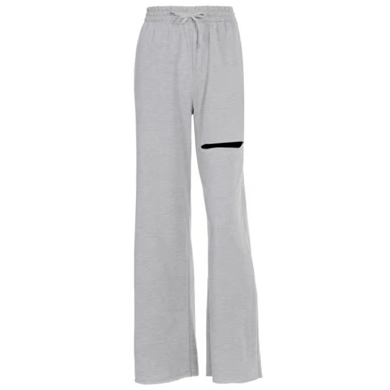 Женские Мешковатые широкие брюки Feiernan Джоггеры в стиле палаццо спортивные с