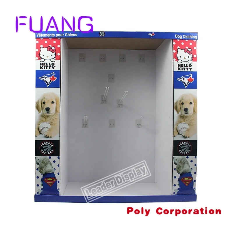 portable promotion Christmas pet clothes display