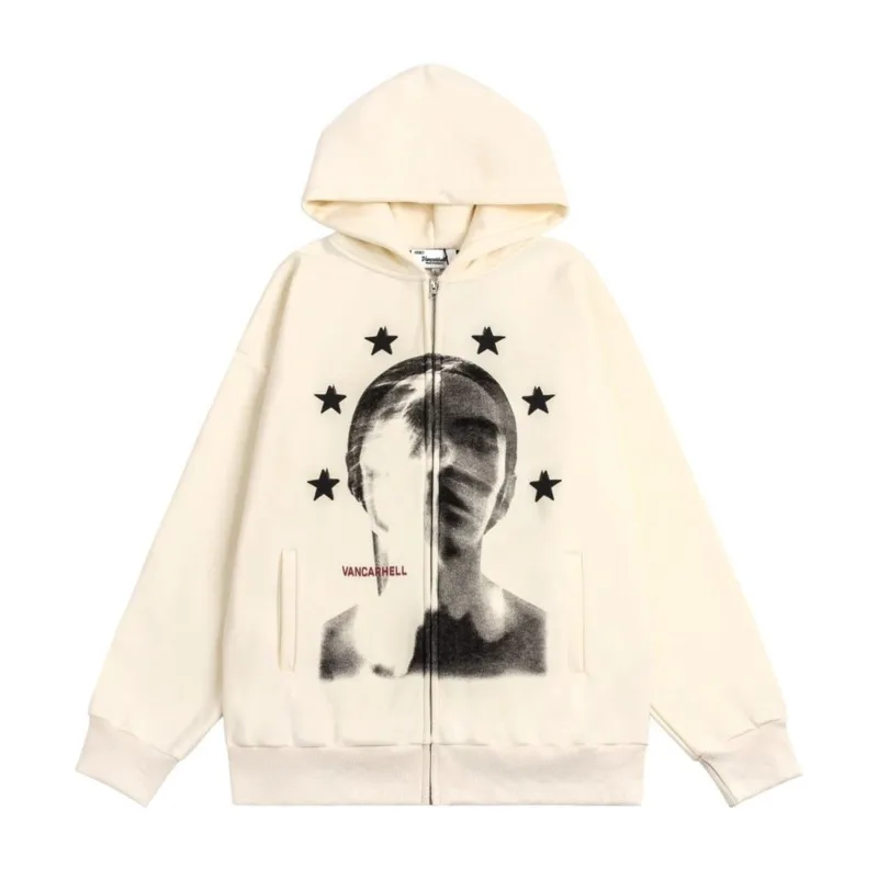 Модная одежда в стиле хип-хоп Y2k новинка 2023 уличная оверсайз для пар эстетический