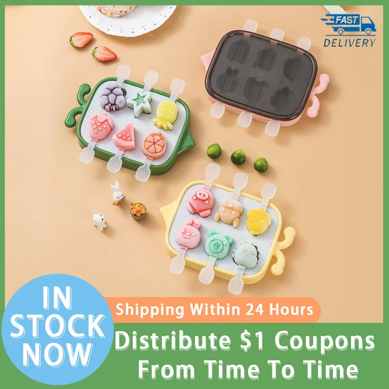 

Cream Mold Ice Cream Mold Ice Pop Mould Silica Gel Reusable Popsicles Mould Cheese Sticks Mold Kitchen Handmade Gadget Wholesale