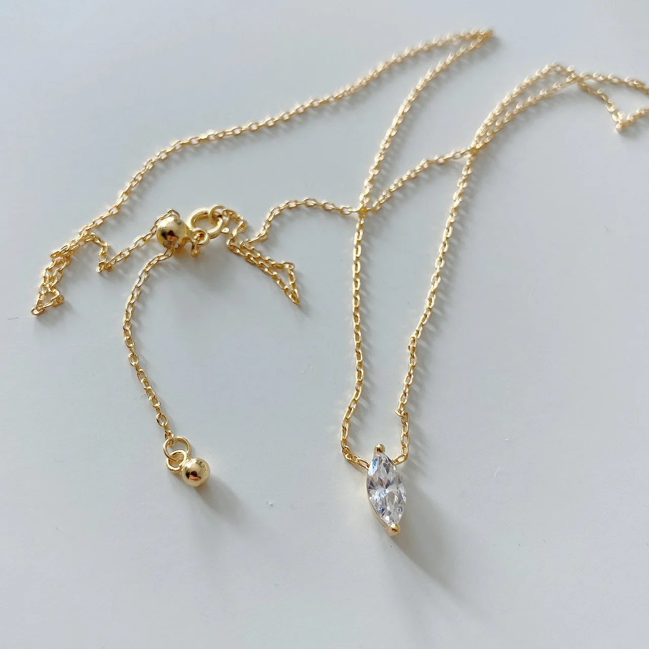 

Kinel 925 Sterling Silver Original Certified Luxury Elegant 18k Gold Plated Zircon Necklace For Women Wedding Party Jewelry Gift