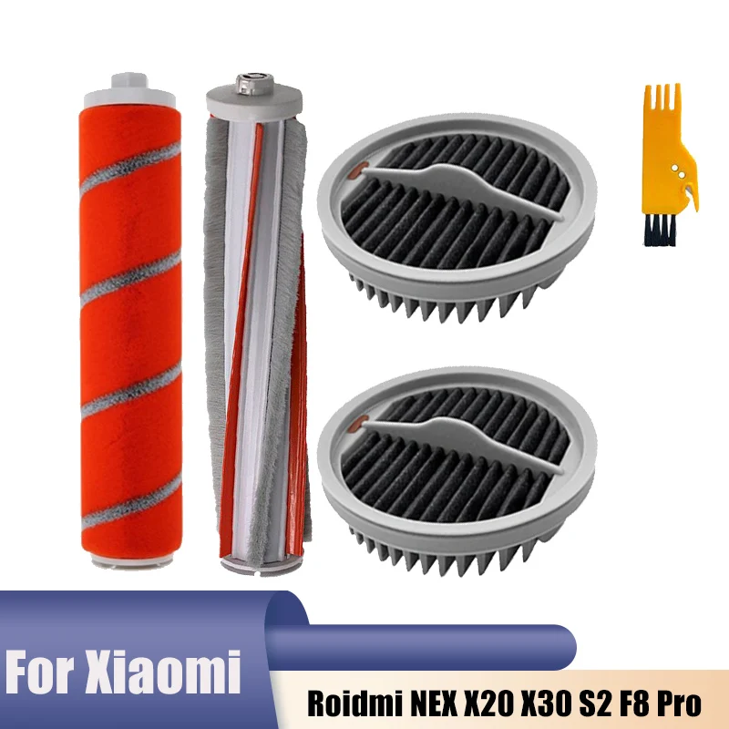 

Моющийся фильтр НЕРА Для Xiaomi Roidmi NEX X20 X30 S2 F8 Pro, щеточка для удаления клещей, ручной беспроводной пылесос, деталь