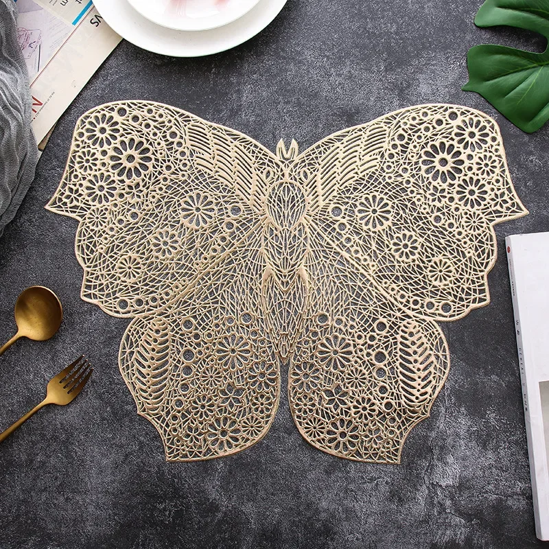 6/4 шт. подставка для столовых приборов в форме бабочки Нескользящая