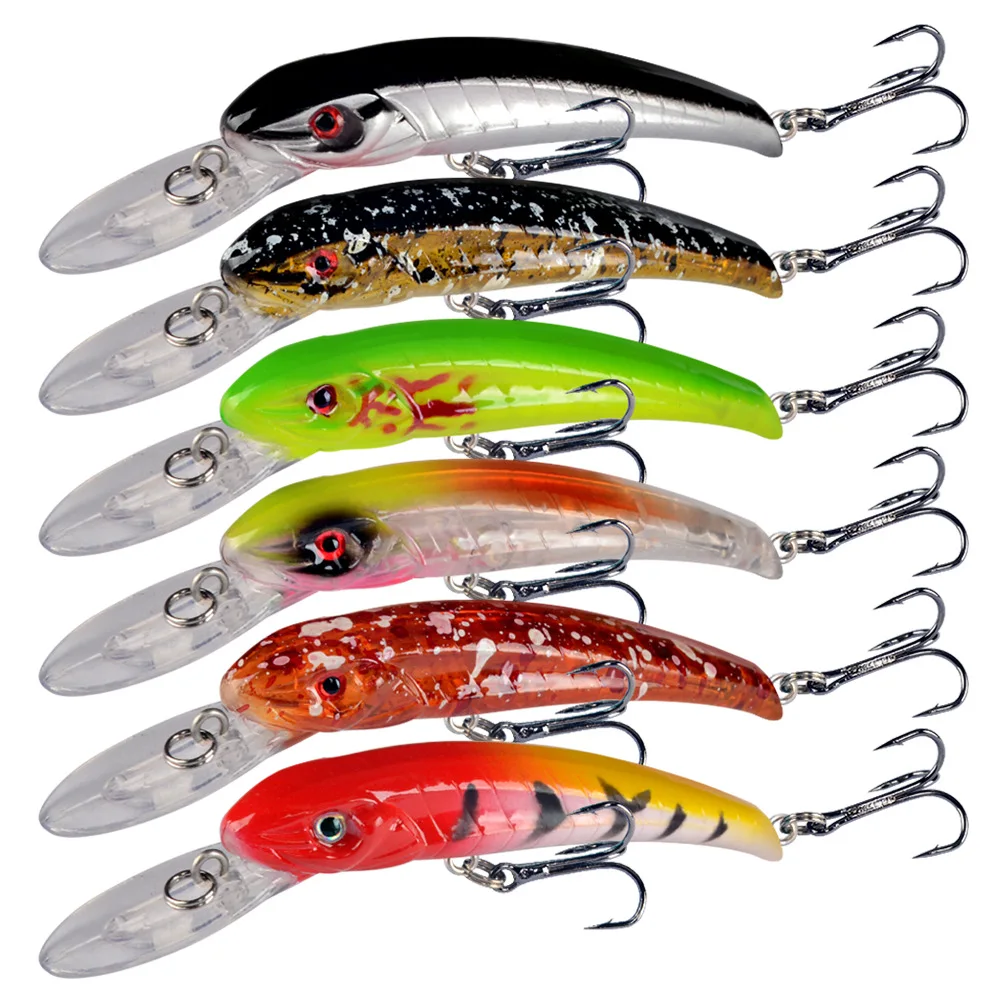 

Рыба, рыболовные приманки Sukari 50ss, глубокий тонущий поток, гольян 90 мм, 6 г, воблеры для окуня, форели, жесткая приманка