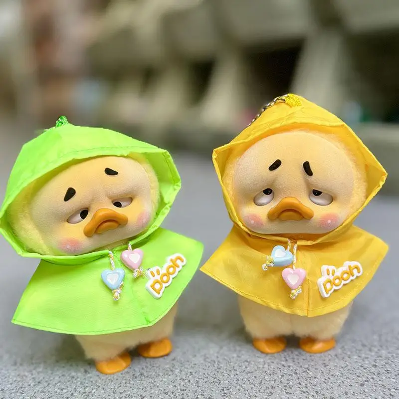 Для расстроенной утки плюшевая серия Одежда Аксессуары милая маленькая Желтая