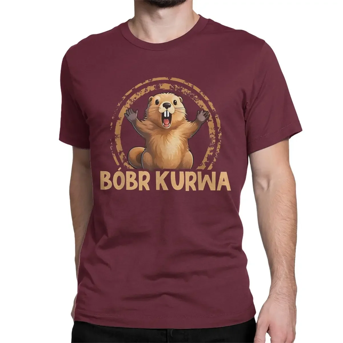 Новое поступление 2024 футболка Bobr Kurwa Beaver для мужчин и женщин новинка 100% хлопковая
