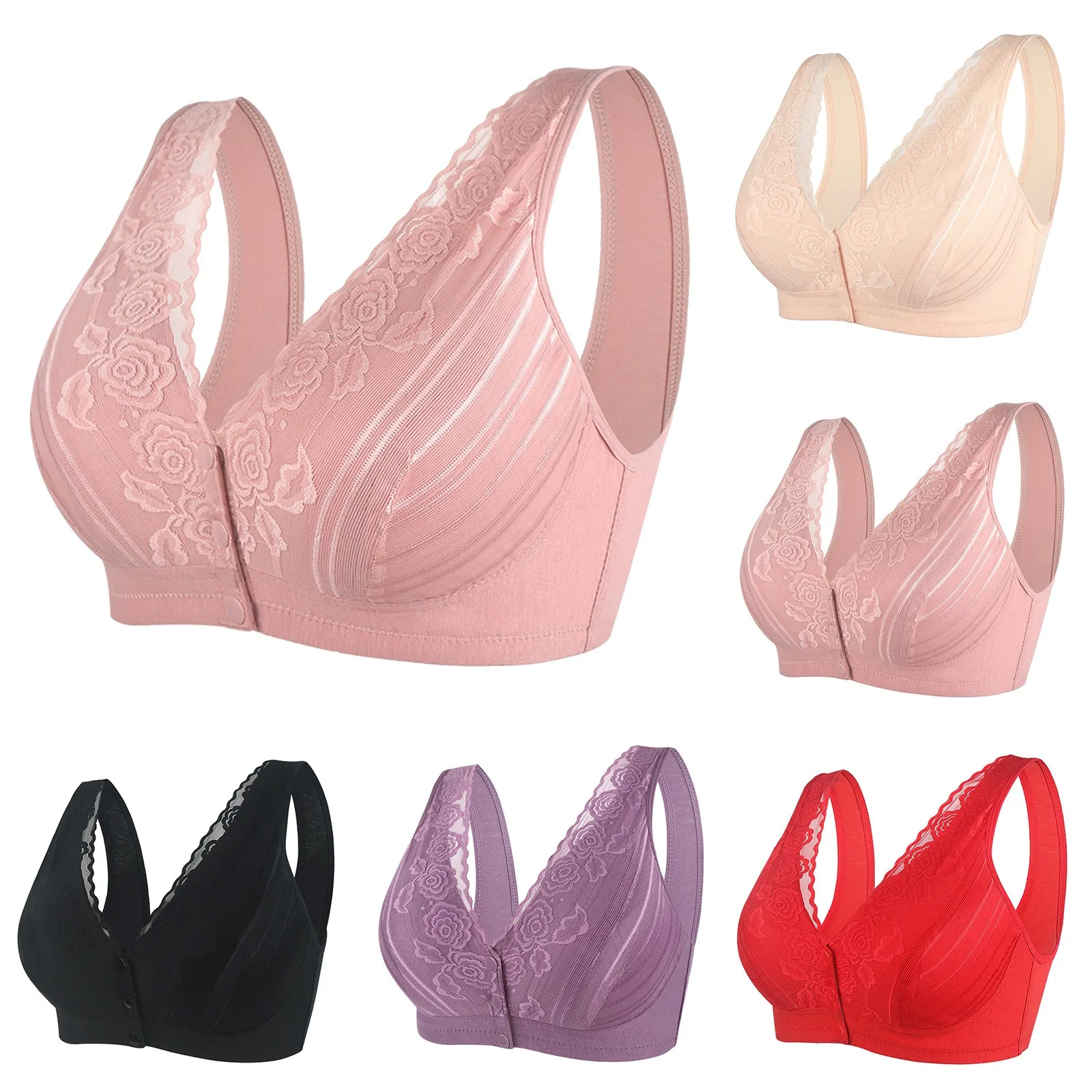 

Женский кружевной бюстгальтер, однотонный сексуальный модный бюстгальтер, соблазнительное нижнее белье, бюстгальтер, поддерживающие бюст...