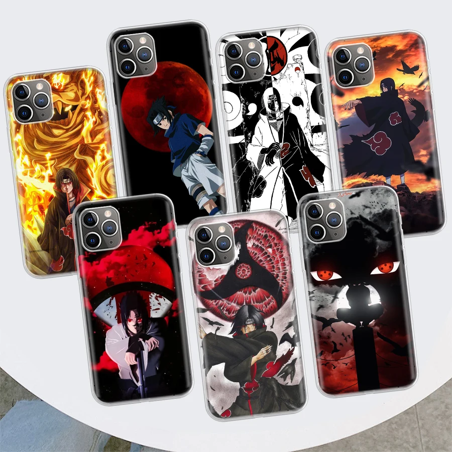 Чехол Uchiha Itachi Sasuke для Apple iPhone 11 12 13 Pro 7 XR X XS Max 6 6S 8 Plus + Mini 5 |