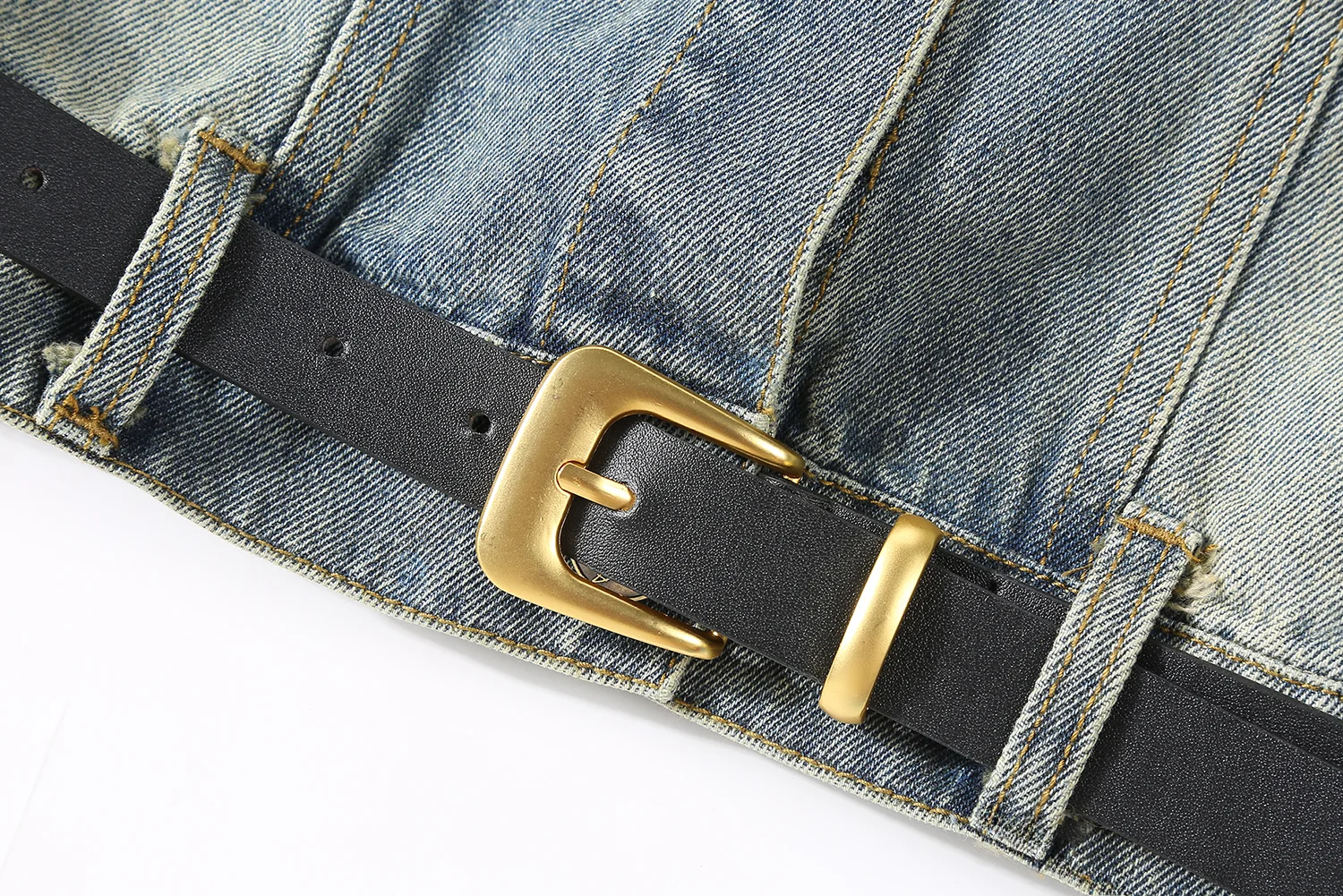 Civicera функциональный дизайн короткий джинсовый жилет верхняя одежда женская