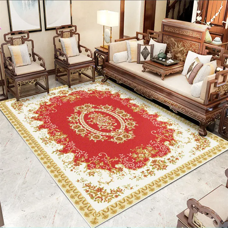 

European Carpet for Living Room Sofa Coffee Table Bedroom Carpet Room Covered with Household Carpet Floor Mat Luxury Tatami Rug