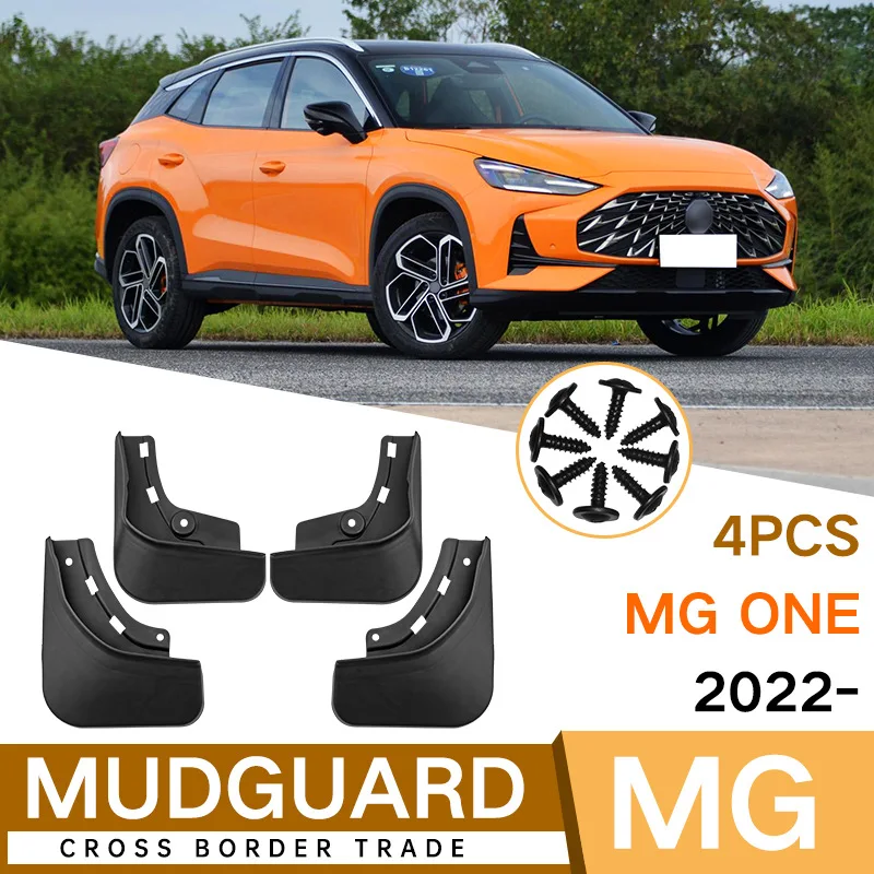 

MudFlaps FOR MG ONE 2022-2023 CAR mudguard auto SplashGuards Fender Set Parts FrontRear Automotive Accessories