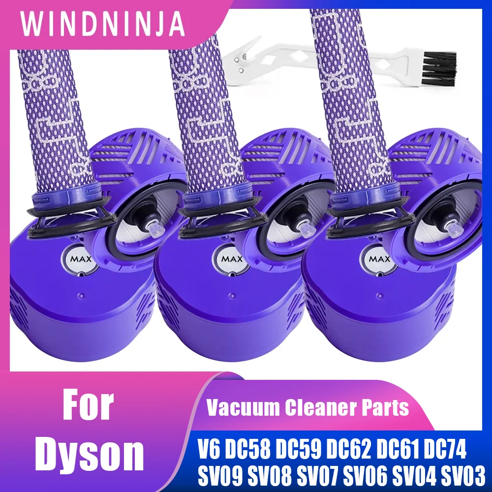 Фото Пост-фильтры Hepa, аксессуары для Dyson V6 DC58 DC59 DC62 DC72 DC74 SV09 SV08 SV07 SV06 SV04 SV03 Запасная часть для пылесоса №1