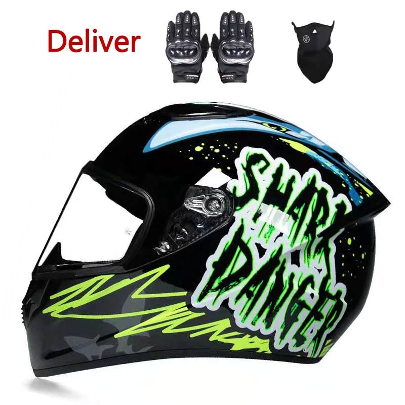

Professional Racing Motocross Casque hors route Casque Moto Capacete Moto Casco Cartoon Motorcycle Helmet