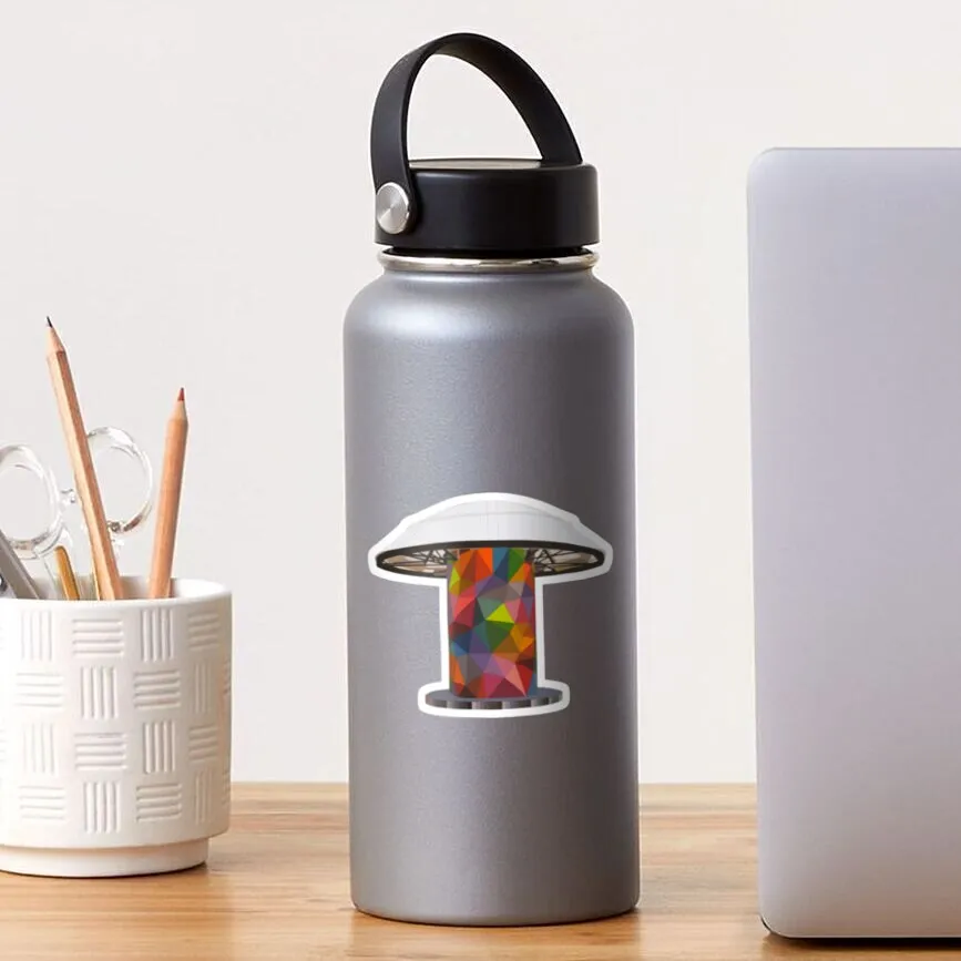 

Bonnaroo Fountain Sticker Sticker for Laptop Decor Bedroom Car Cute Cartoon Art Fashionable Public Suitcase