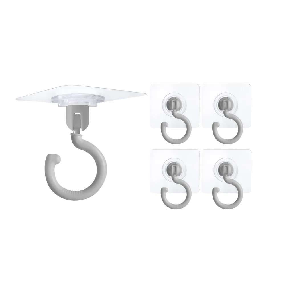 

Клейкие потолочные крючки 360° из полипропилена