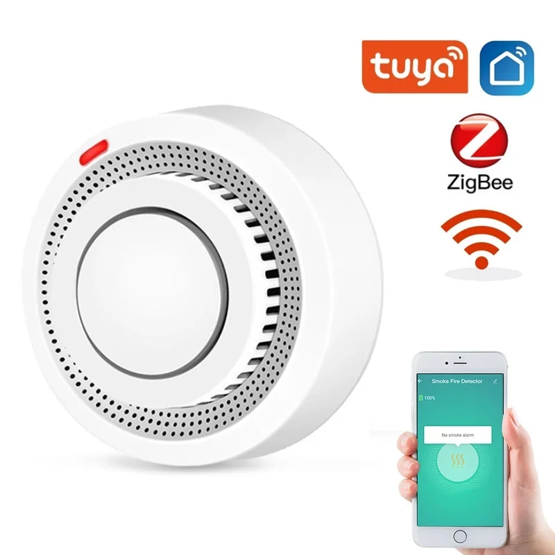 

Смарт-датчик дыма с Wi-Fi, 80 дБ