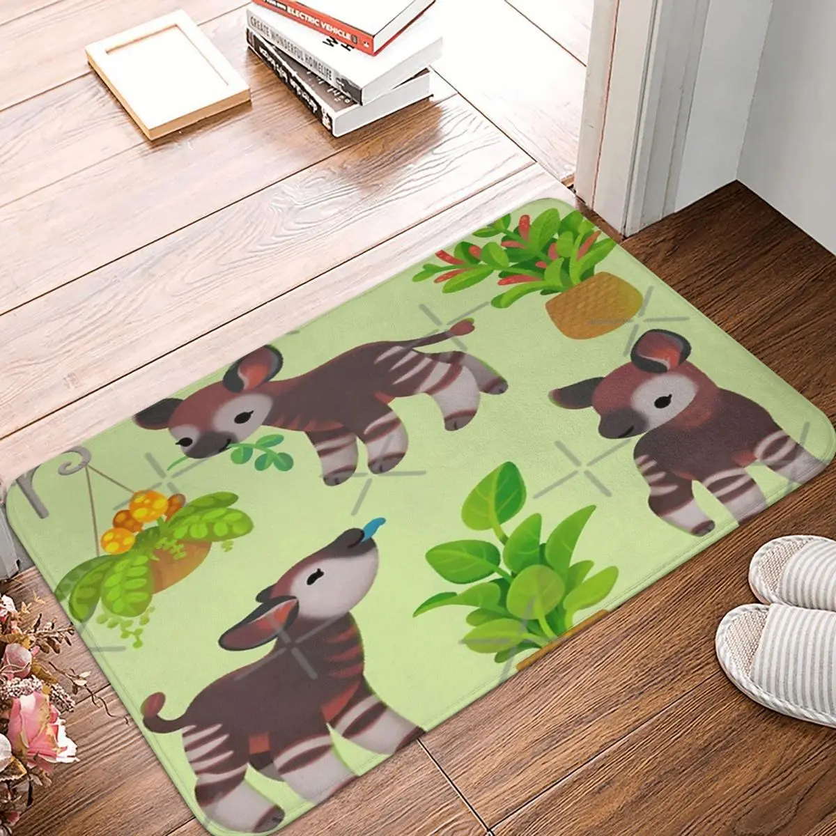 

Okapi 40x60 см Ковер, полиэфирные напольные коврики, популярная комнатная дверь