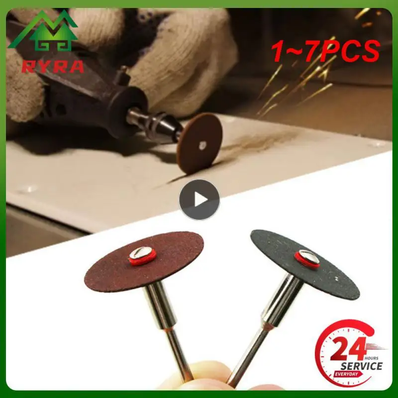 

1 ~ 7 шт. 22 мм алмазные режущие лезвия сверло + 1 оправка для Dremel плитка очиститель красота Ститч режущие диски домашний инструмент