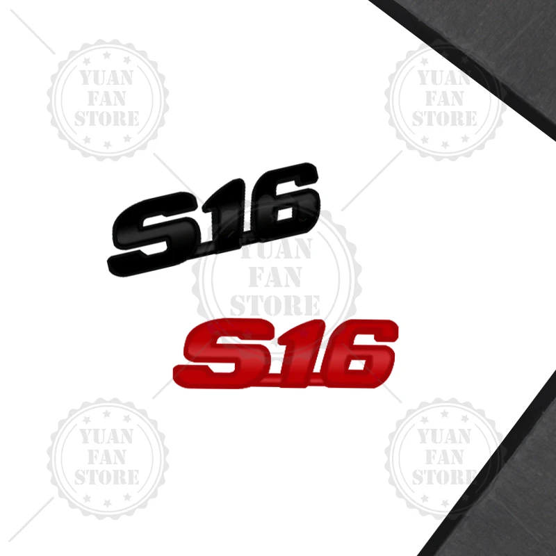 Эмблема S16 Стайлинг автомобиля 3D наклейка металлический логотип значок для Peugeot