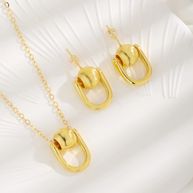 Набор высококачественных цирконий медных позолоченных бусин U-образный дизайн