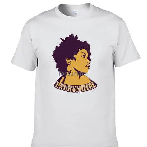 

Short Sleeve Men Tshirt Tops Summer Lauryn Hill Doo Wop Fugees Rapper Music T Shirt Direct From Manufacturer 203050